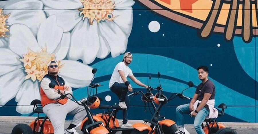 Dallas: Downtown E-Scooter Sightseeing and History Tour - Dealey Plaza and the Giant Eyeball: two iconic stops that bookend the wow factor