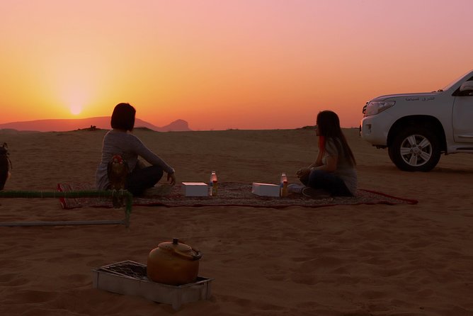 Desert Safari with Entertainment & BBQ Dinner-Heritage Camp - The Main Event: Dune Bashing in Fossil Rocks Red Dunes