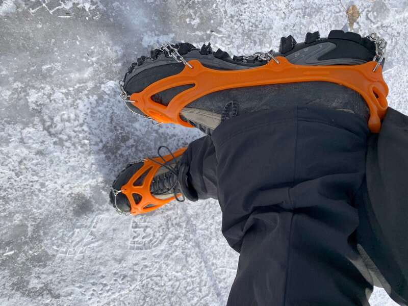 Discover Ancient Pictographs - Guided Canyon Hiking Tour 3H - Safety and Footing: Bear Spray, First Aid, Poles, and Winter Ice Cleats