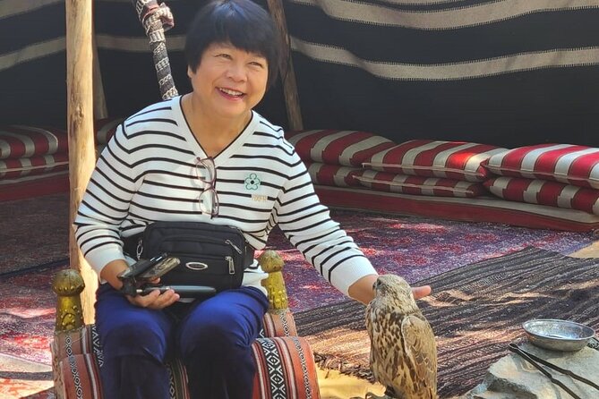 Discover Old Dubai, Heritage, Souks, Boat, Premium Guided Tour - Blue Mosque entrance with traditional attire: a cultural visit, not a photo stop