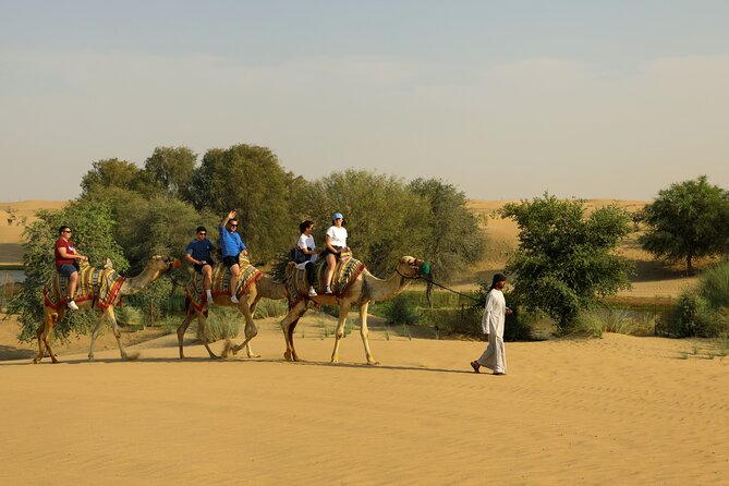 Dubai Evening Heritage Safari by Vintage G Class Al Marmoom Oasis - Arabic Coffee, Luqaimat, and a Real Dinner Program