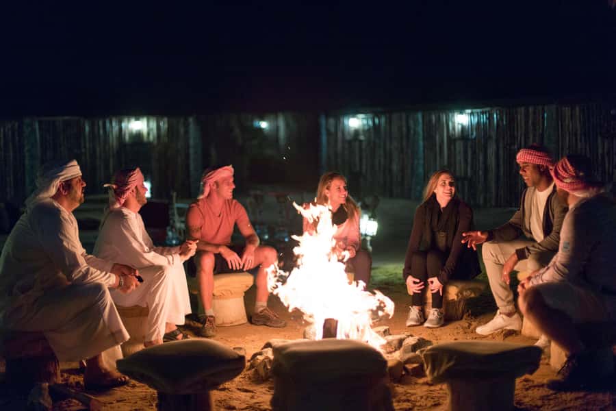 Dubai: Heritage Desert Safari wtih Overnight and Breakfast - Stargazing and bonfire time: the night becomes part of the program