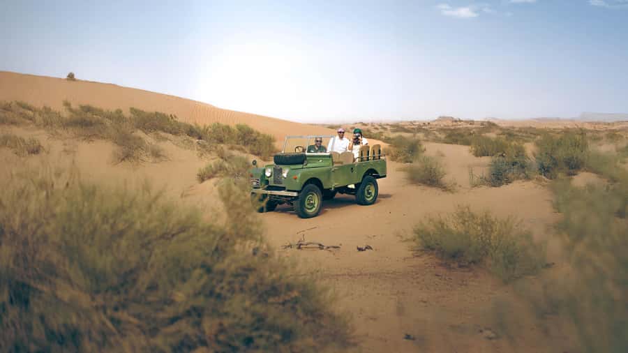 Dubai: Heritage Safari in Vintage Land Rover with Dinner - Falconry at sunset: why the timing matters more than the show itself
