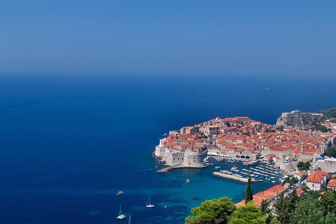 Early Bird Dubrovnik History Tour – 7:30 Start - Stop 2: Lovrjenac Fortress Views Over the Harbor and Walls