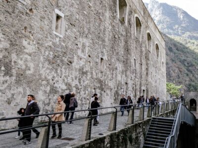 Forte di Bard: history tour - The Panoramic Path Up: Views Plus Context