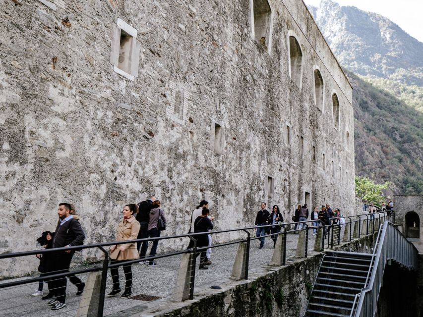 Forte di Bard: history tour - The Panoramic Path Up: Views Plus Context