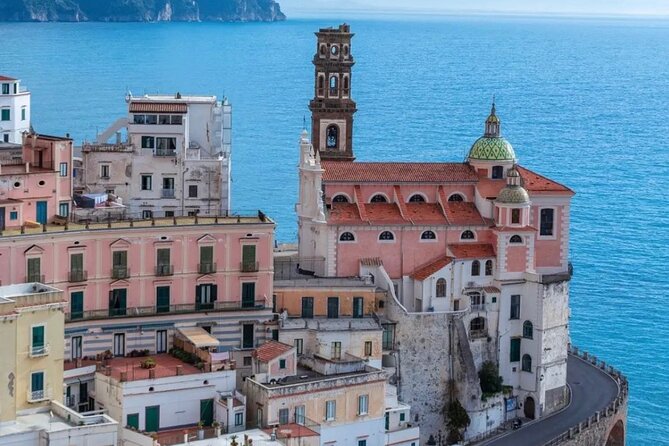 Full-Day Private History Tour in Amalfi Coast with Pick Up - Positano: narrow lanes, the Church of the Assumption, and the beach-view walk