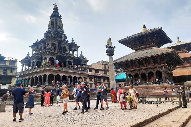 Full Day Private Tour of Seven World Heritage Sites in Kathmandu - Changu Narayan (Stop 3): hilltop temple details and older stone