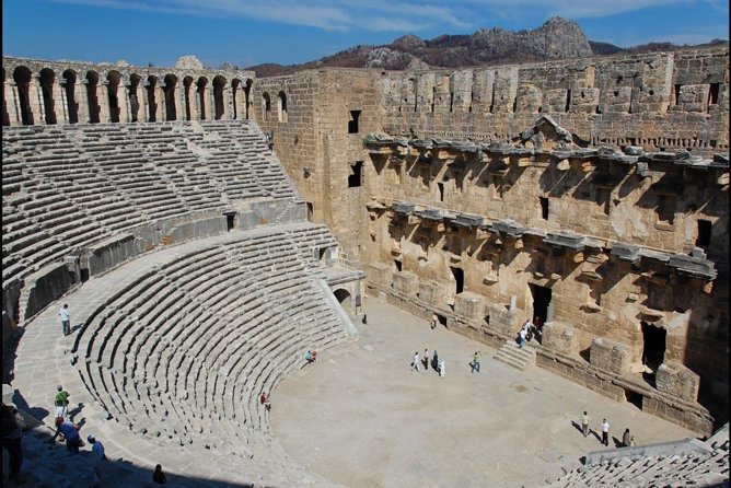 Full-Day Tour of Kursunlu Waterfalls, Aspendos, and Ancient Ruins of Side From Alanya - Aspendos: The Roman Theater You Can Still Feel