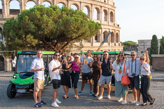 Golf Cart Tour Rome: Glide By Ancient Wonders & Hidden Gems - Colosseum photo moment: the value of a guide with real ties