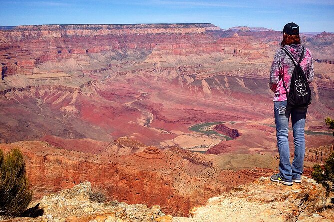 Grand Canyon + Ancient Ruins + Volcano Full Day Christian Tour - Grandview Point for the distant river scene and Wild West history