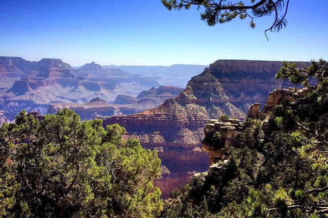 Grand Canyon + Ancient Ruins + Volcano Full Day Christian Tour - Desert View lunch break with Market and Deli options