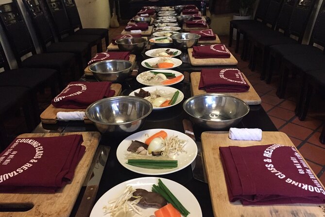 Hanoi Cooking Class and Market Tour in Ancient House - Lunch or dinner with your own food and local drinks
