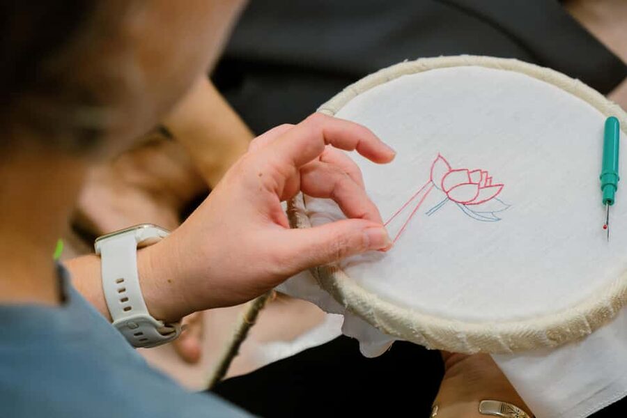 Hanoi's Heritage: Embroidery Workshop in Ancient House - Stepping Into Tân Mỹ: An Ancient-House Workshop in Hanoi’s Old Quarter