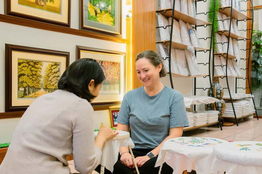 Hanoi's Heritage: Embroidery Workshop in Ancient House - Choosing Workshop Only vs Workshop + Meal (10:00–11:00)