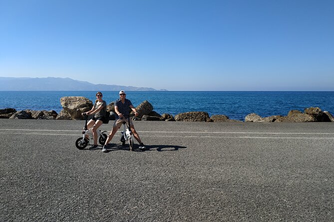 Heraklion: Ebike City tour - Food tasting & Wine tasting - Venetian Walls and Kazantzakis views: the “wow” moment