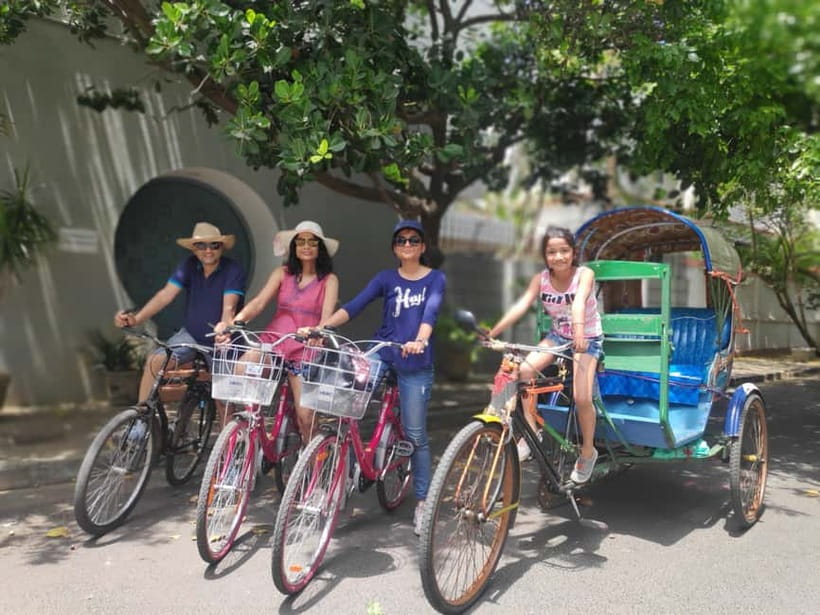 Heritage Bike tour of Pondicherry - Heritage Boulevard on Two Wheels: French and Tamil Quarters