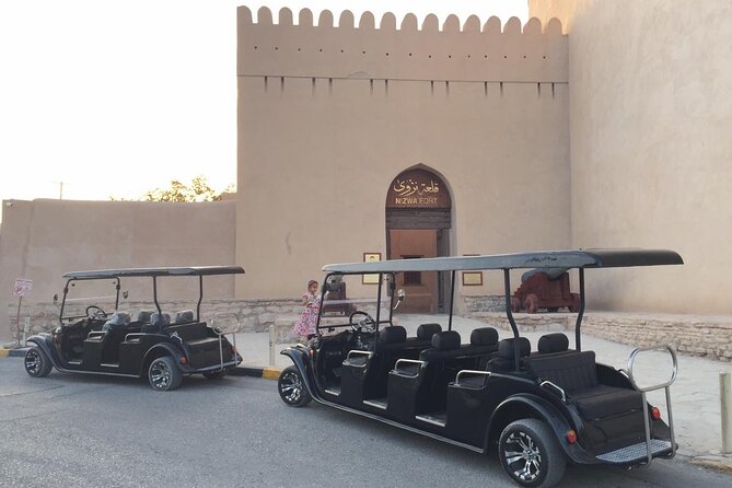 Heritage private Tour by classic carts - Omani architecture stops you see from the cart