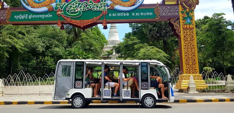Heritage tour of Phnom Penh in electric bus - The 22 French-era sites you connect into one clear story