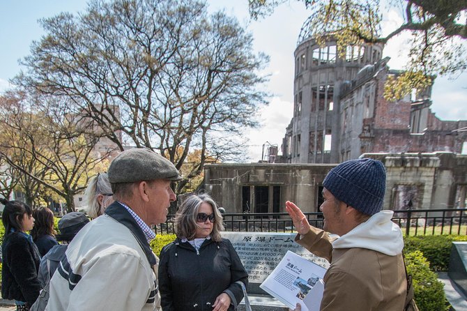 Hiroshima Peace (Heiwa) Walking Tour at World Heritage Sites - Cenotaph for the Atomic Bomb Victims: a short stop with weight