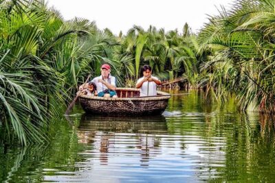 Hoi An Ancient Town And Countryside Tour Full Day - The family cooking class: Banh Khoai and Nem ran with a real competition