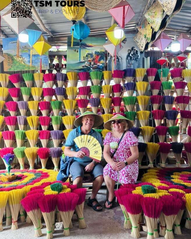 Hue: 3 Best Royal Tombs Tour and Ancient Pagoda - Hue Incense Village: Try the Craft (Not Just Watch It)