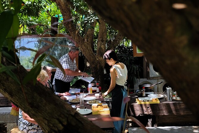 Hue's Vegetarian Cooking Class in Ancient Garden - The included five-course Hue vegetarian lunch: where it all clicks