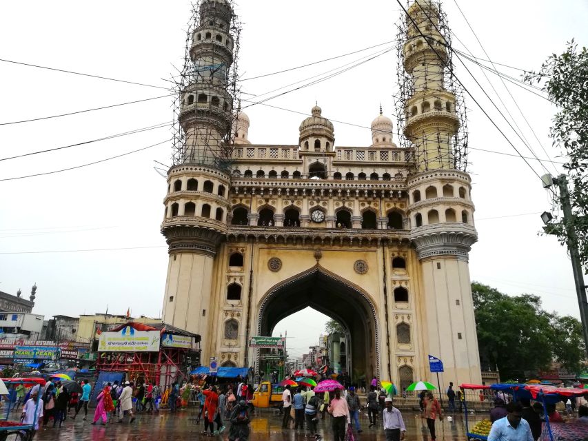Hyderabad: Heritage Walking Tour of Old City and Charminar - Bazaars, the historic clock tower, and shopping without pressure