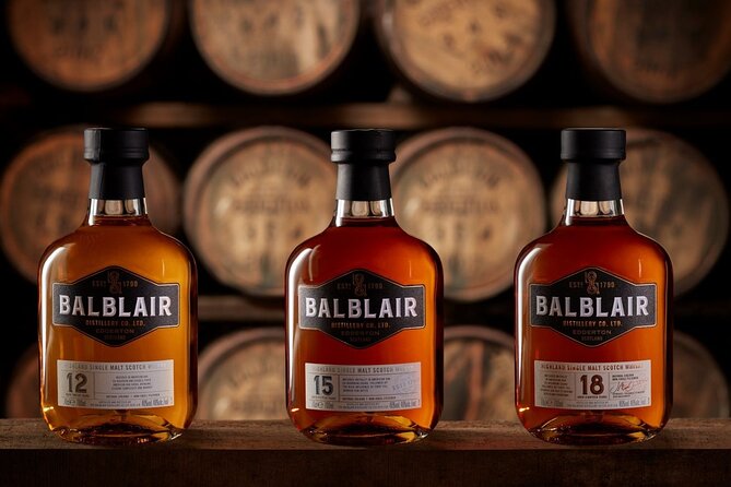 Invergordon Cruise Excursion - Castle ,Whisky and History Tour - Balblair Distillery: patient whisky-making in a slow-motion world