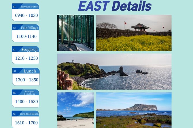 Jeju Island UNESCO Heritage Bus Tour - Day 1 Stop 3: Seopjikoji vs Sangumburi, and why month matters