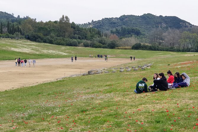 Katakolon Shore Ex: Skip-the-Lines Ancient Olympia & Olive market - Ancient Olympia ruins: walking the track and meeting Zeus