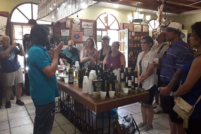 Katakolon Shore Ex: Skip-the-Lines Ancient Olympia & Olive market - Padelina market: olive oil tasting with stories, not just snacks