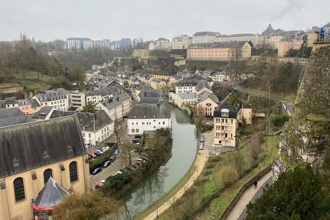 Luxembourg Self Guided Heritage Walking Tour with Mobile App - Chemin de la Corniche: the balcony walk plus the Melusina legend
