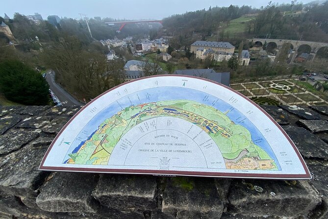 Luxembourg Self Guided Heritage Walking Tour with Mobile App - Getting started: Square Jan Palach to Parcs de la Pétrusse