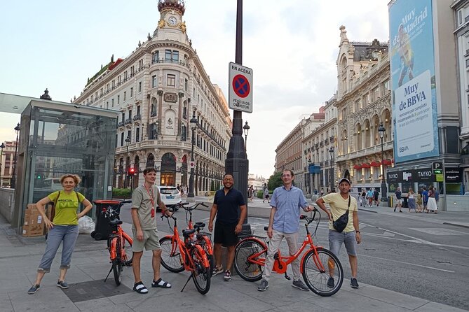 Madrid 2.5 Hour Historical Tour by Bike or E Bike - Plaza de Pontejos and Puerta del Sol: Small Squares, Big Atmosphere