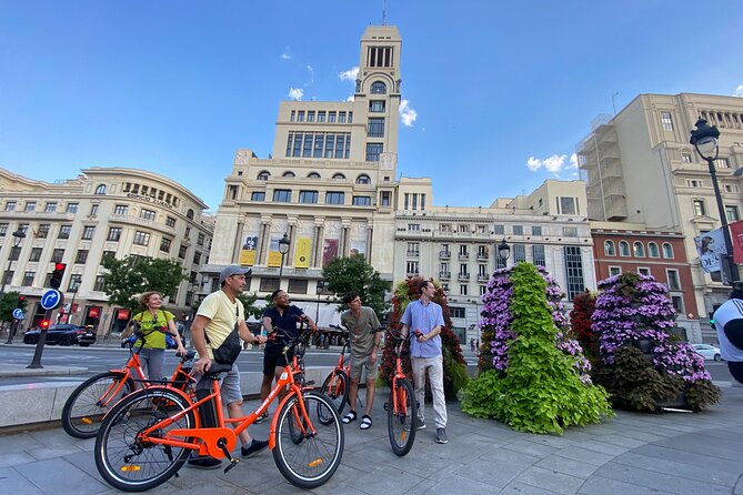 Madrid 2.5 Hour Historical Tour by Bike or E Bike - From Retiro to Puerta de Alcalá: The Myth-to-Monument Link