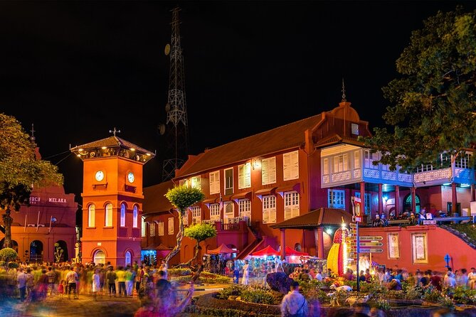 Malacca Sunset Tour: UNESCO Heritage Highlights & River Cruise - Christ Church, Queen Victoria’s Fountain, and the Clock Tower Moment