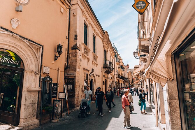 Messina Taormina: cultural heritage experience - Free Time, Shopping Stops, and Food You Can Actually Use