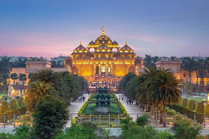 Mughal Heritage Tour Including Lodhi Garden, Humayun Tomb and Akshardham Temple - Akshardham Temple: strict security, strict dress, and a huge visual payoff