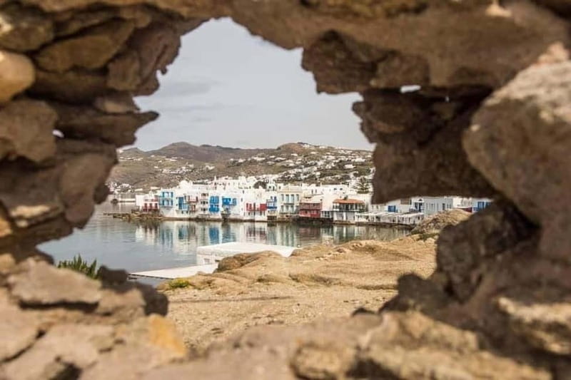 Mykonos: Myths, Gods & Ancient Stories Jeep Tour adventure! - Ano Mera’s old streets and the Panagia Tourliani Monastery