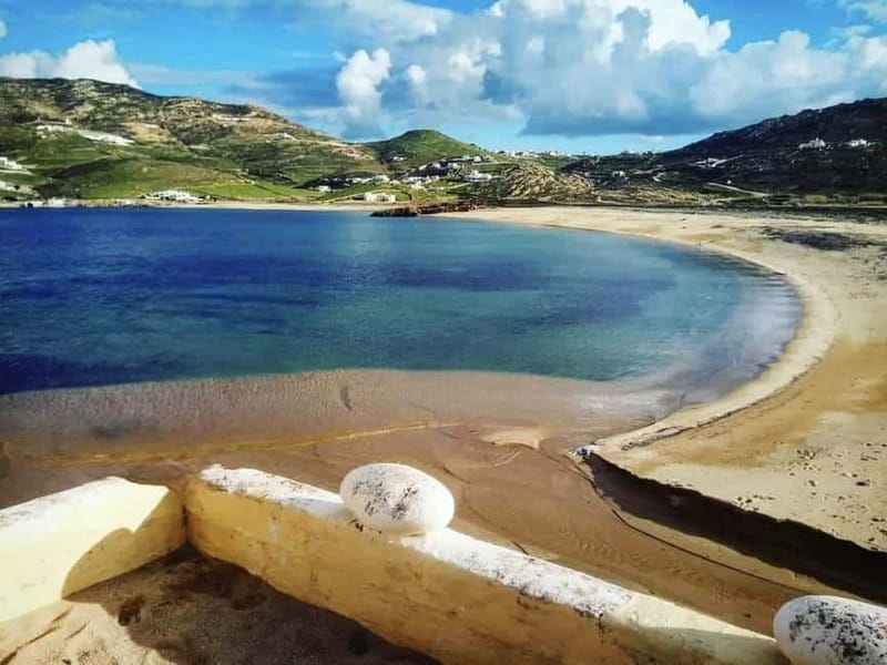 Mykonos: Myths, Gods & Ancient Stories Jeep Tour adventure! - Fokos and Ftelia: Hercules rests, and archaeology pushes the timeline back