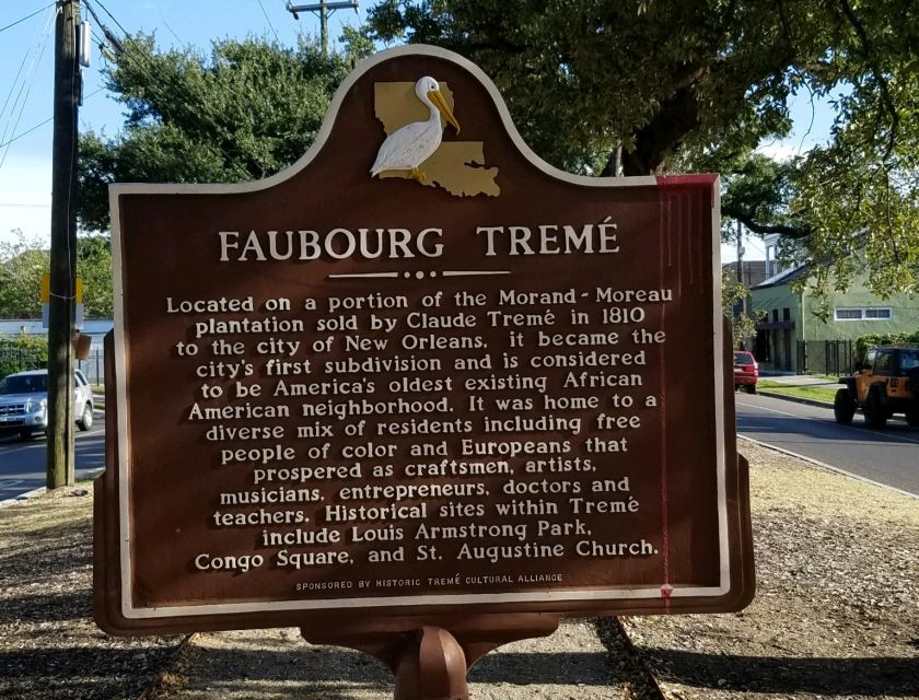 New Orleans: Tremé African American & Creole History Tour - HBO’s Tremé locations: turning screen memories into street reality