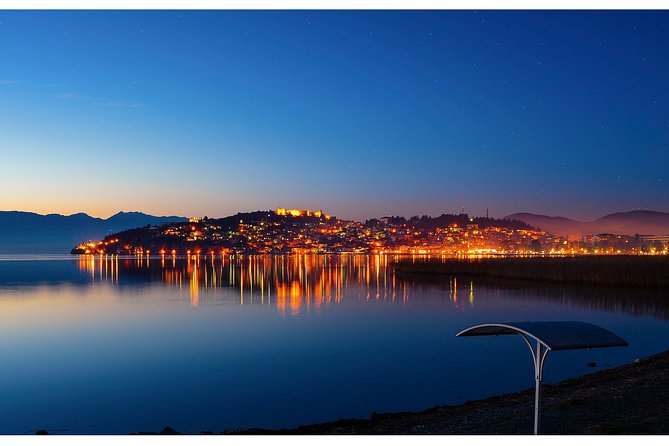 Ohrid UNESCO Heritage: Full-Day Guided Tour from Skopje - First views of Lake Ohrid from the UNESCO waterfront