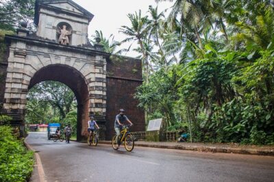 Old Goa Heritage & Culture E-Bike Tour - Riding from Old Goa to Viceroy’s Arch and St. Cajetan’s Domes