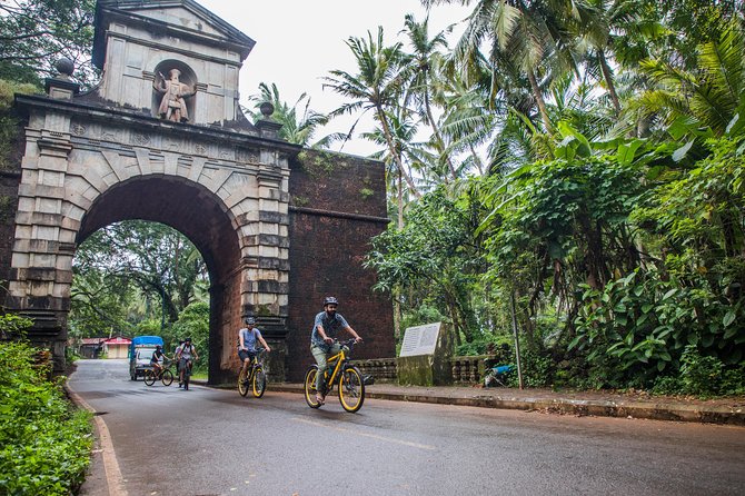 Old Goa Heritage & Culture E-Bike Tour - Riding from Old Goa to Viceroy’s Arch and St. Cajetan’s Domes