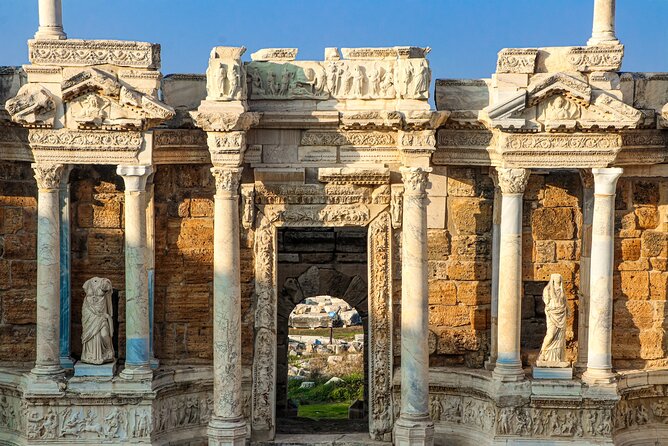 Pamukkale-Hierapolis Day Tour from Marmaris with Breakfast, Lunch - Hierapolis ruins: where the site earns its keep