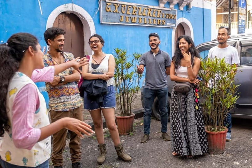 Panaji: Heritage Walk through Goa's Latin Quarter - Tobacco Square and the story of Portuguese arrival