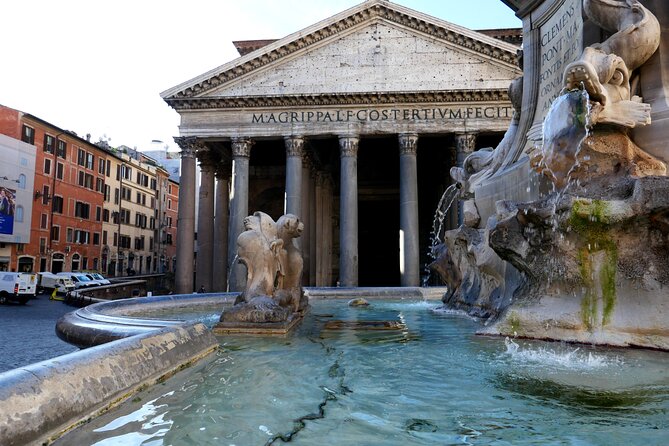 Pantheon Guided Tour: Rome's Ancient Temple with Express Option - Corinthian columns, original marble floor, and the Christian layer