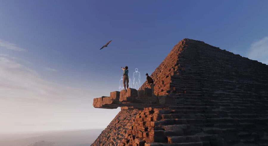 Paris: Khéops VR Experience – Explore Ancient Egypt - From introduction to teleport: what the experience starts with