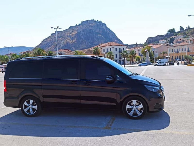 Paul's Biblical and Ancient Corinth Half-Day Tour - Comfort and pacing: Mercedes electric transport that actually helps